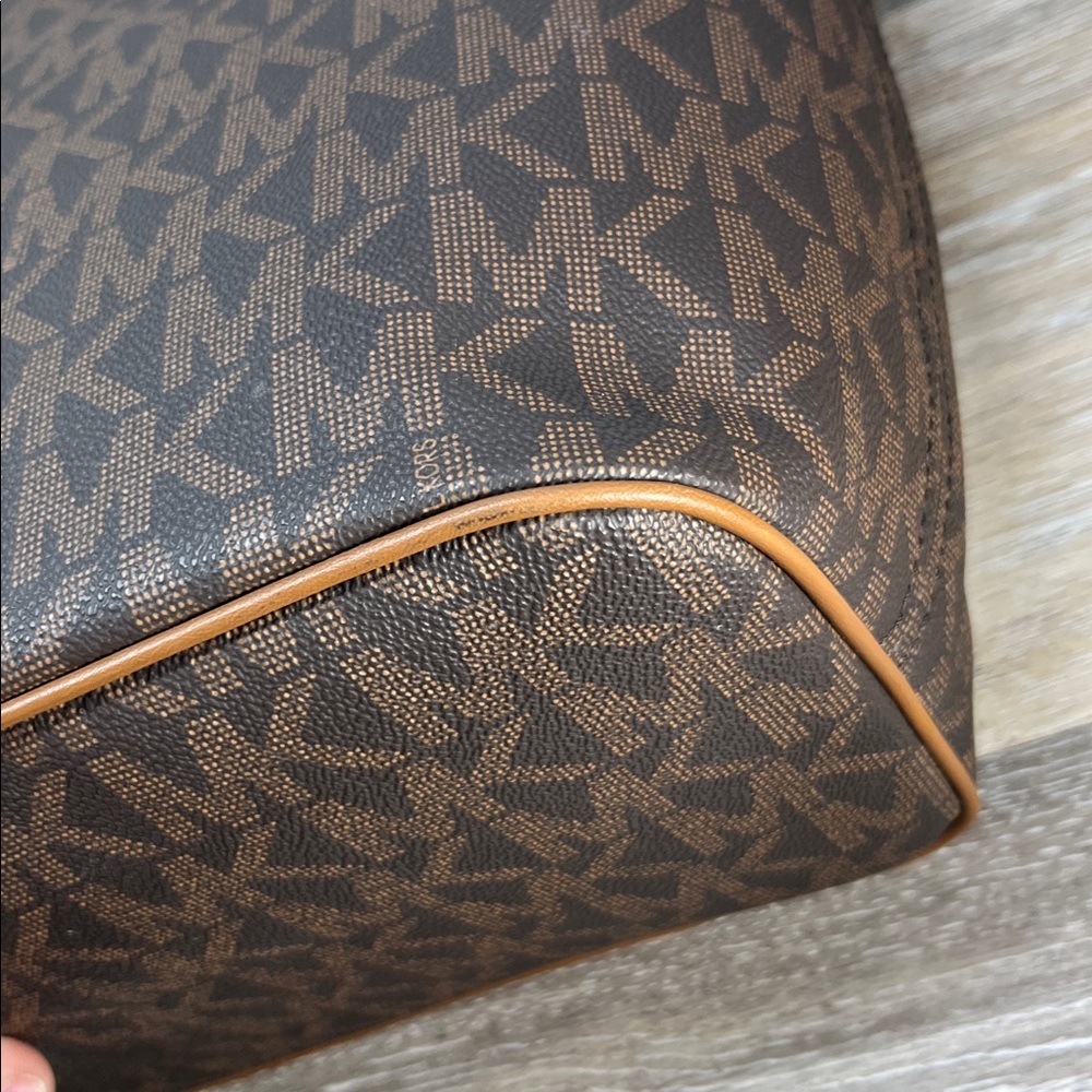 5461 MICHAEL KORS BROWN JET SET TOTE 258675461 - Picture 12 of 13